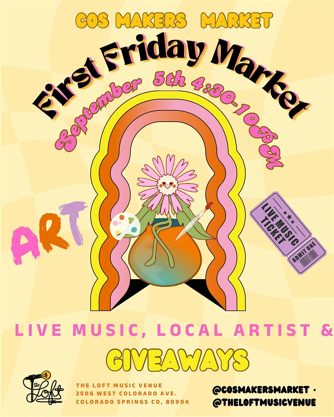 COSMM First Friday Market