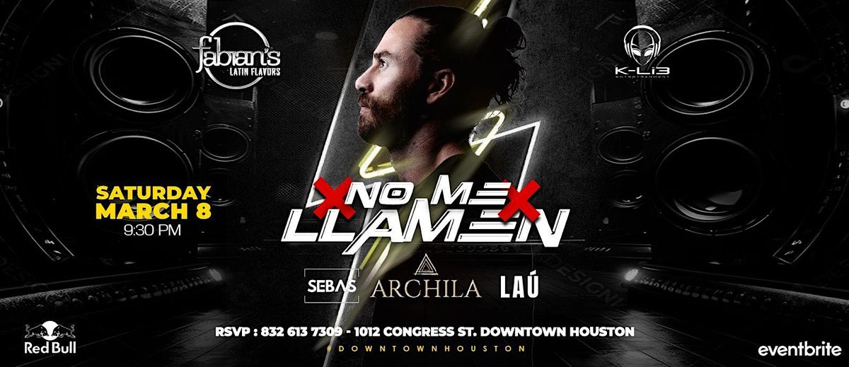 NO ME LLAMEN \u274c\u26a1\ufe0f  TECH -  AFRO -  NIGHT EVENT