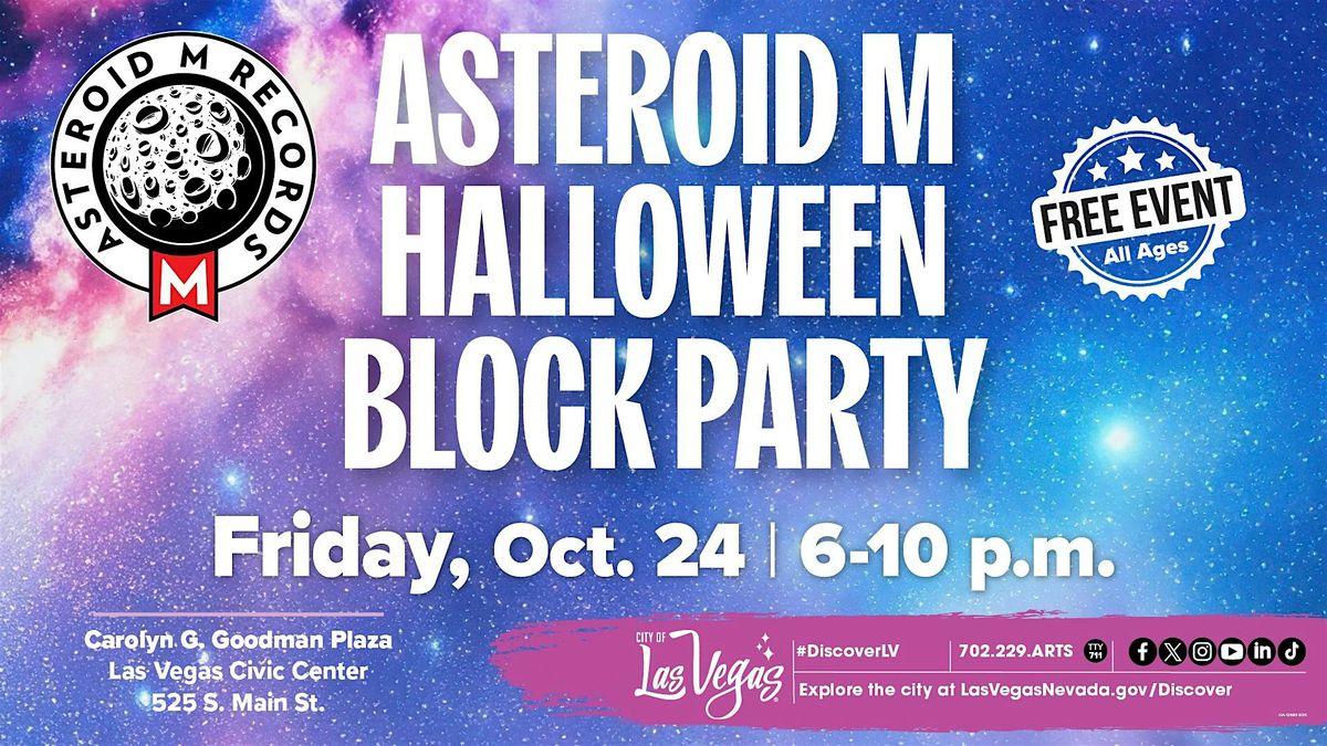 Asteroid M Halloween Block Party