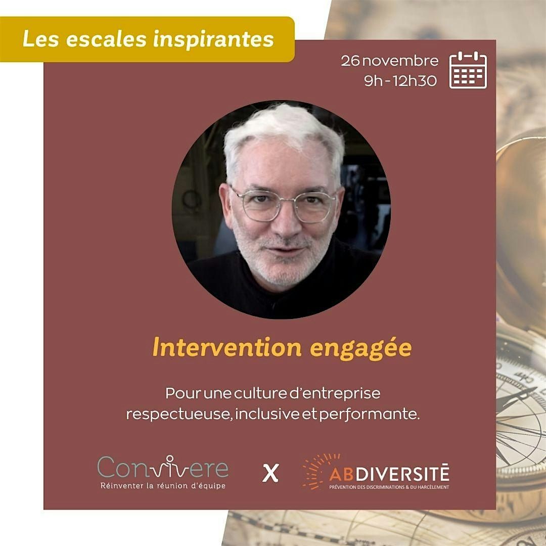 Escale inspirante de Convivere  - Arnaud PISSOT de ABDiversit\u00e9