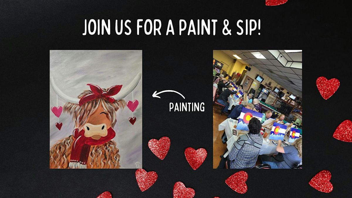 Paint & Sip - Highland Valentine