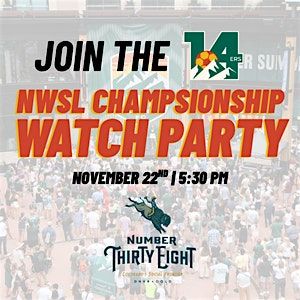 NWSL Championship Watch Party