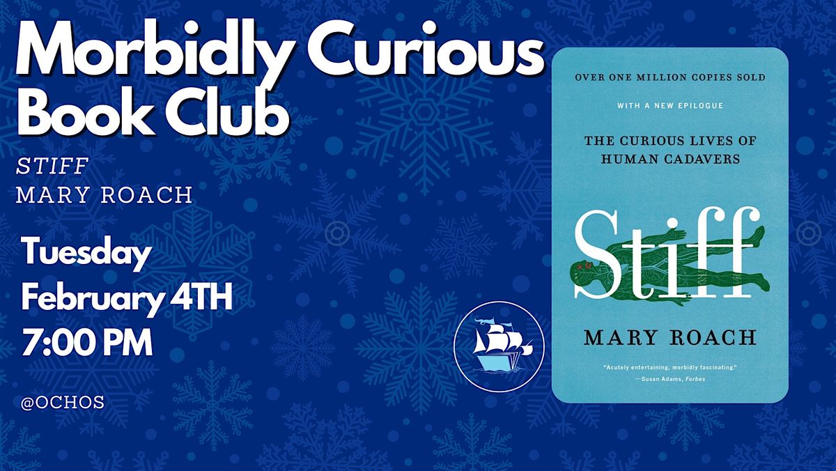 Morbidly Curious Book Club - Stiff by Mary Roach