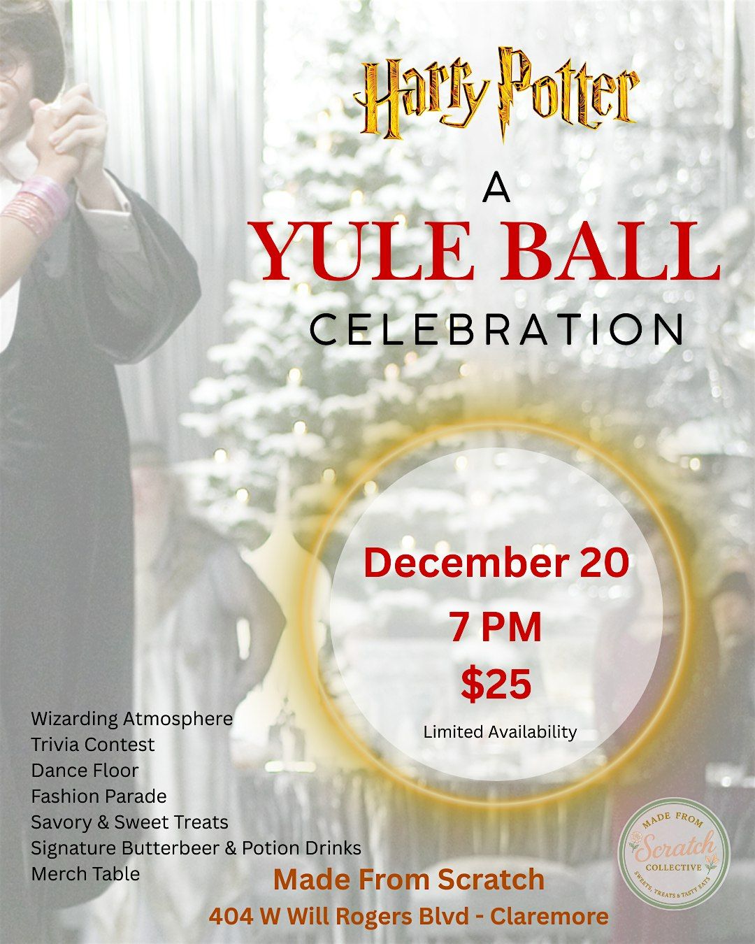 Harry Potter:  A Yule Ball Celebration (Adults)