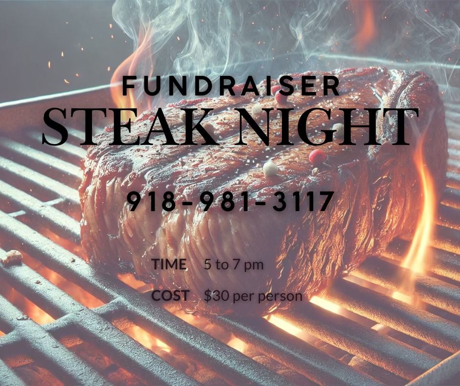 STEAK NIGHT FUNDRAISER