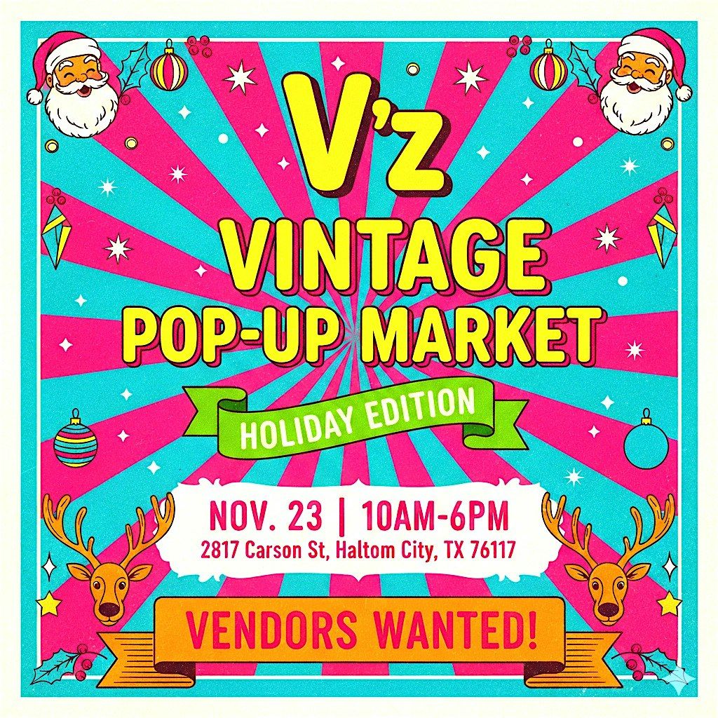 V'z Vintage Pop-Up Market