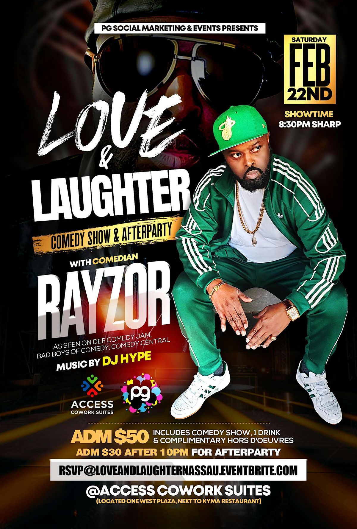 Love & Laughter Comedy Show & After Party