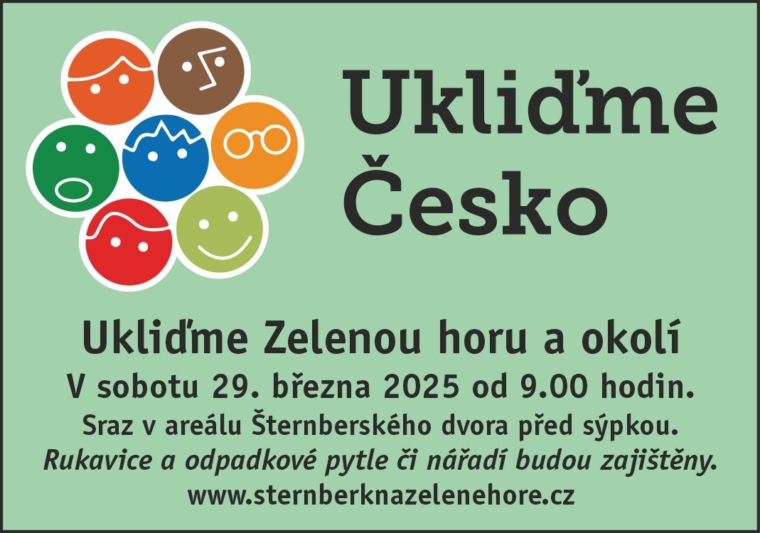 Ukli\u010fme Zelenou horu a okol\u00ed