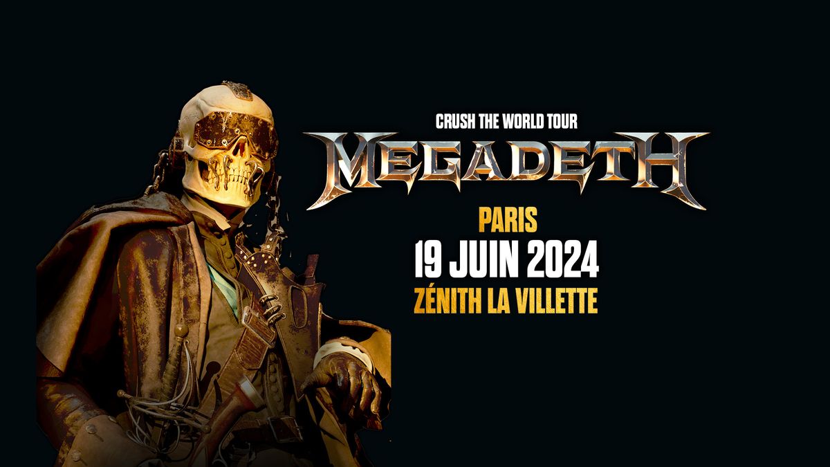 Megadeth \u2219 Z\u00e9nith de Paris - La Villette