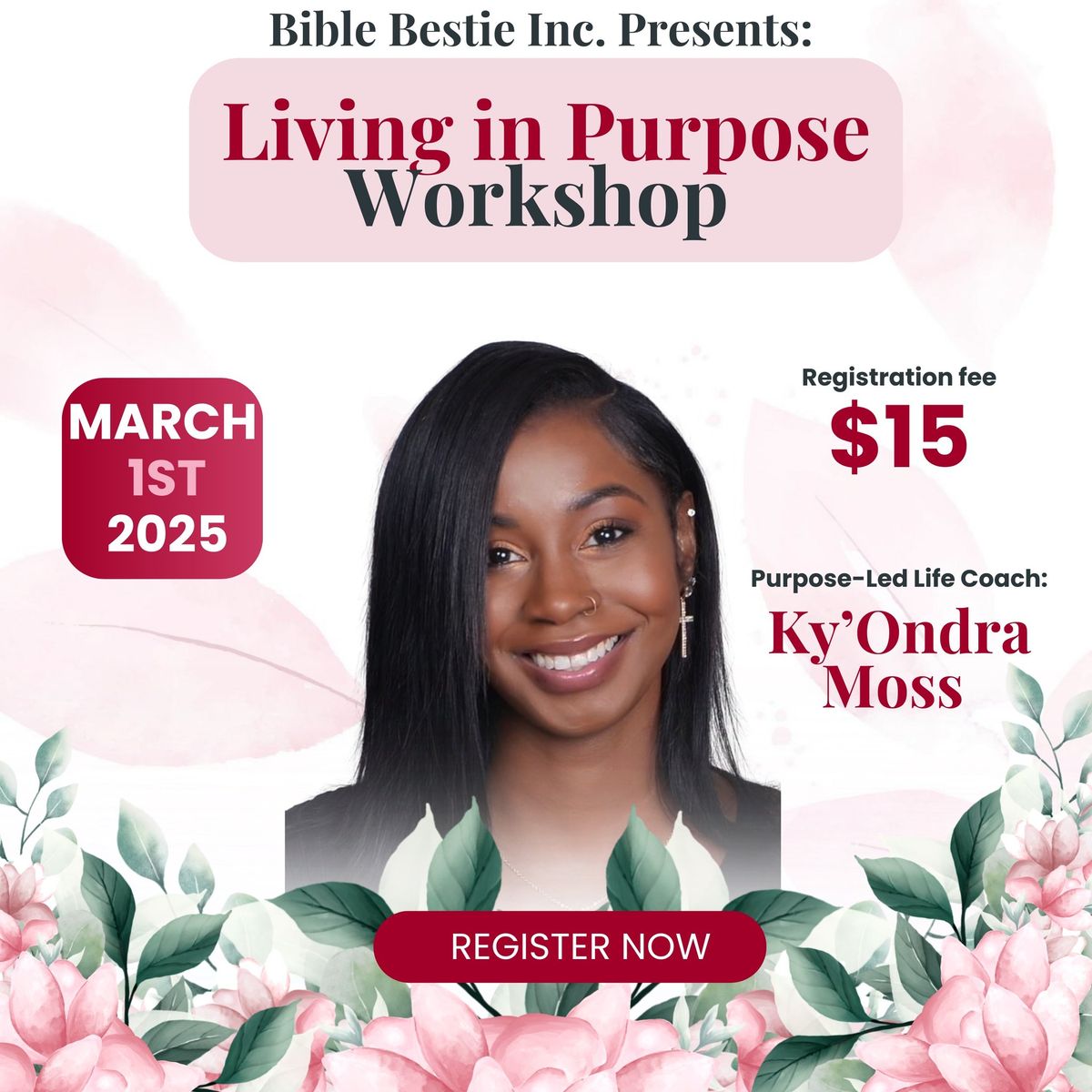 Bible Bestie: Living in Purpose Workshop