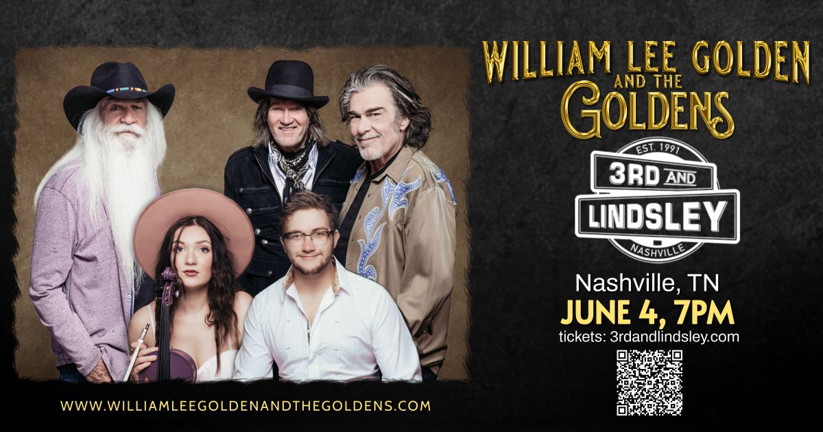 William Lee Golden and The Goldens at 3rd & Lindsley Nashville