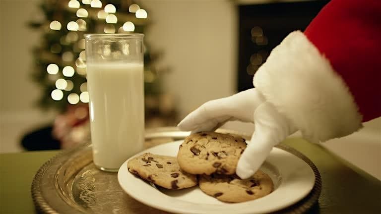 Cookies with Santa