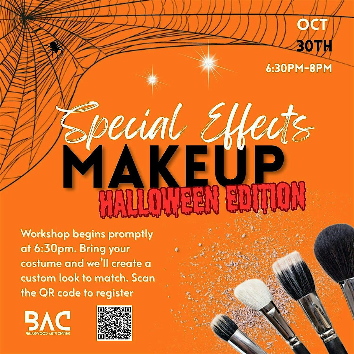 Special Effects Makeup Class: HALLOWEEN EDITION