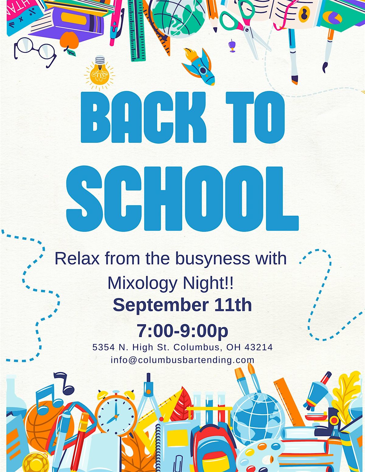 Back to School Mixology