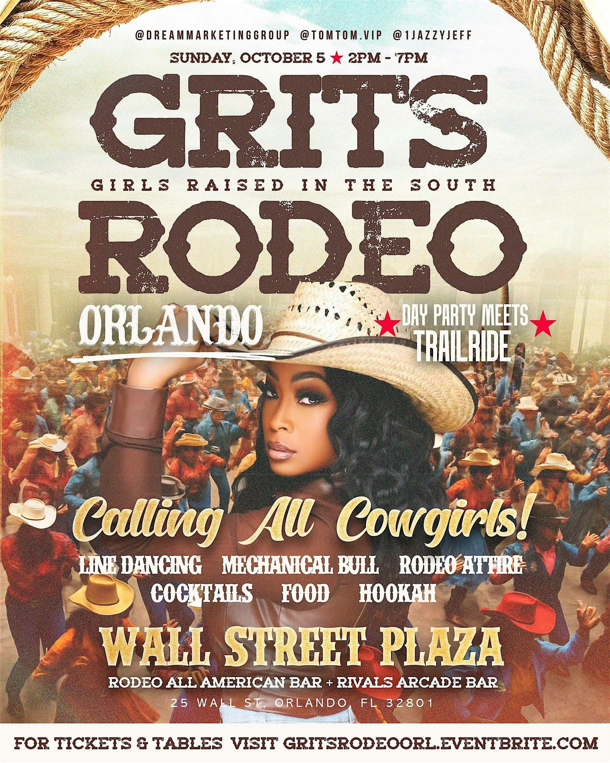 GRITS RODEO ORLANDO (Day Party Meets Trail ride returns!)