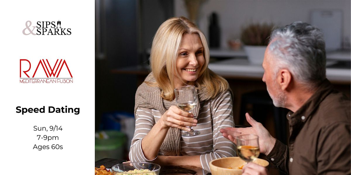 Speed Dating Ages 60s in New Haven, CT at RAWA