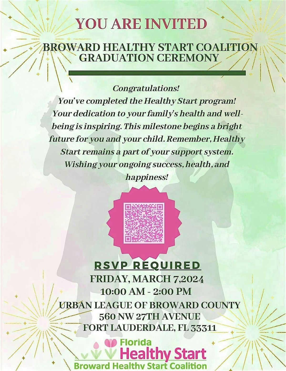 Broward Healthy Start Coalition Graduation Ceremony