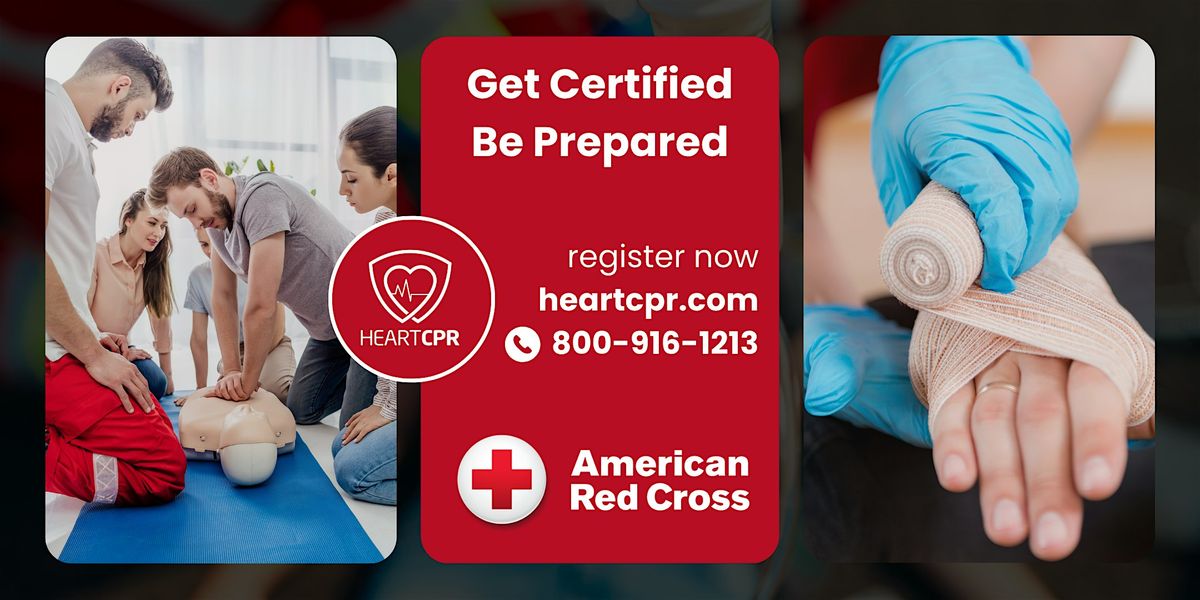 Adult CPR\/AED Class  \u2013 Red Cross BL | Burbank, CA