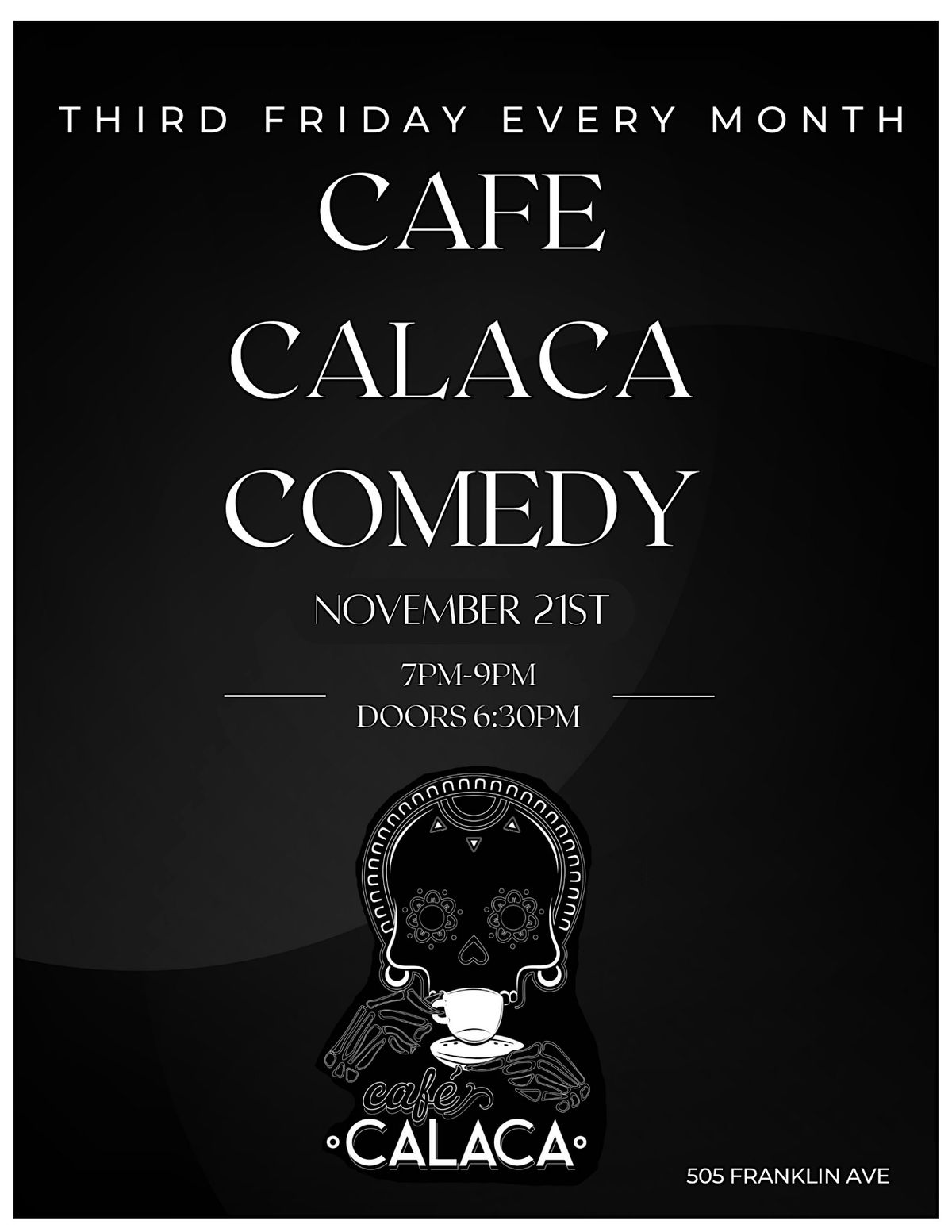 Cafe Calaca Comedy