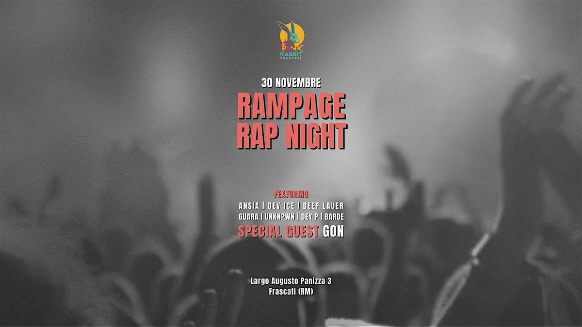 Rampage Rap Night