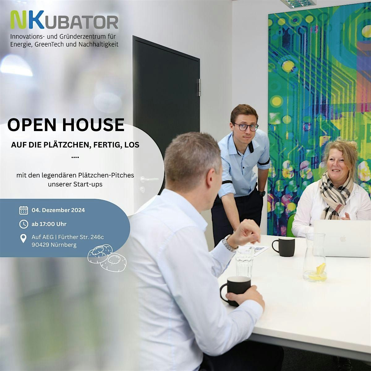 OPEN HOUSE @ NKubator \u2013 AUF DIE PL\u00c4TZCHEN, FERTIG, LOS \u2026.