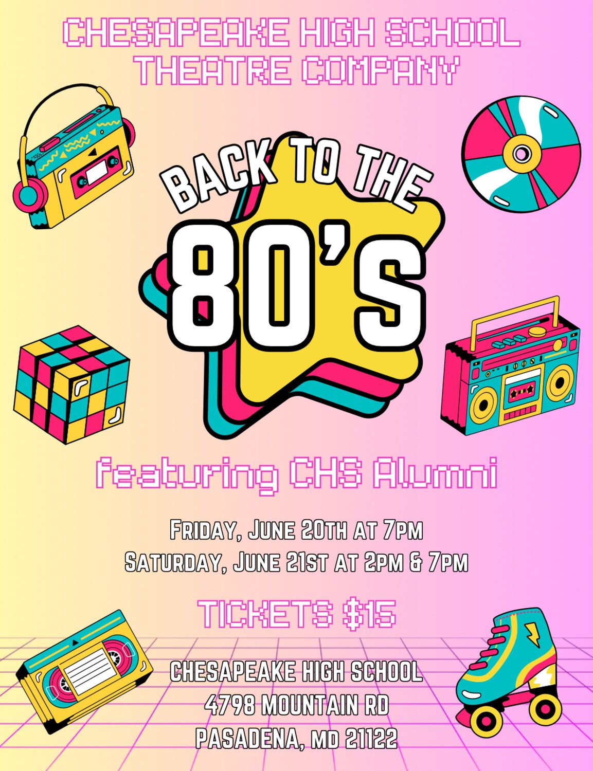 Back to the 80s at Le Balcon