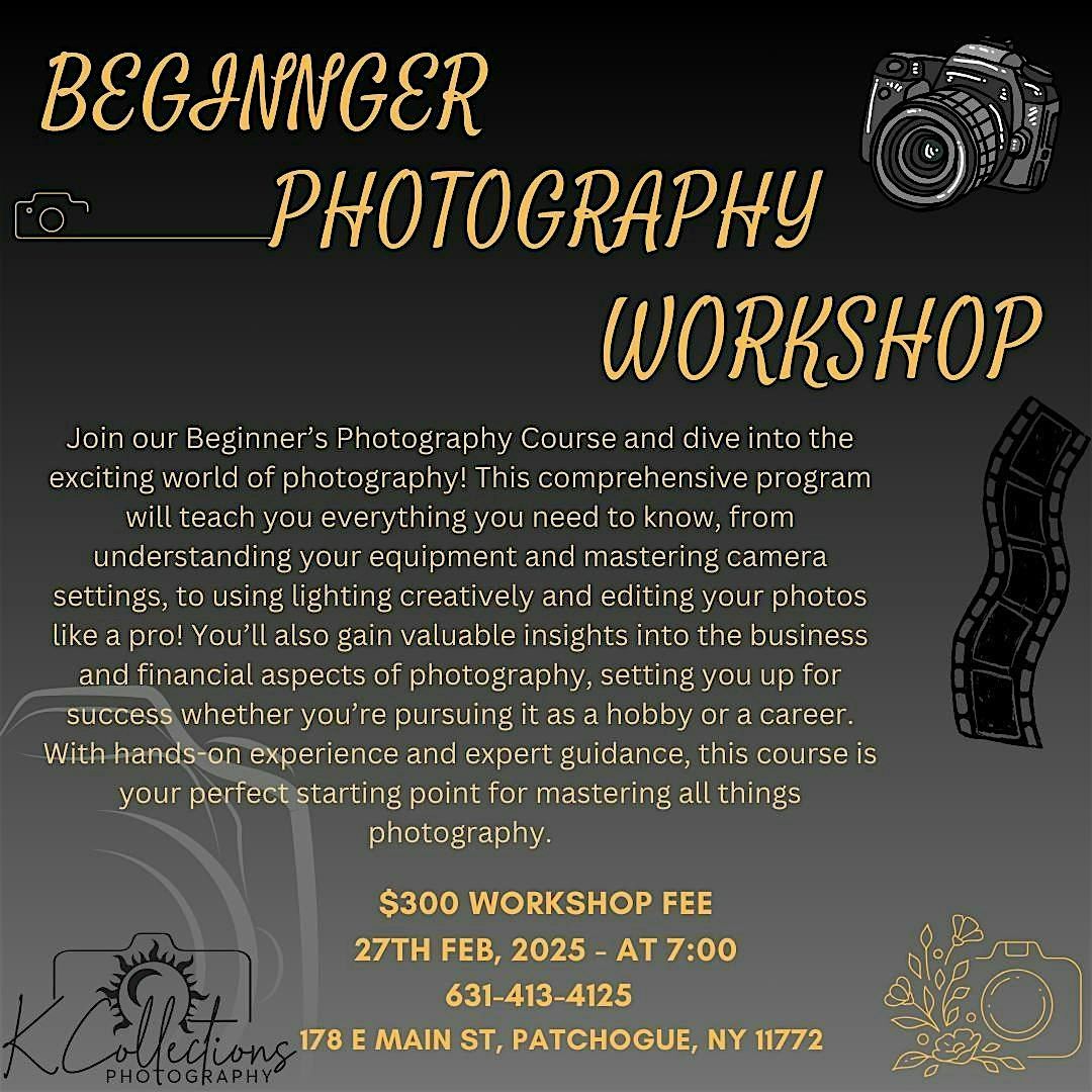 Beginner Photography Workshop