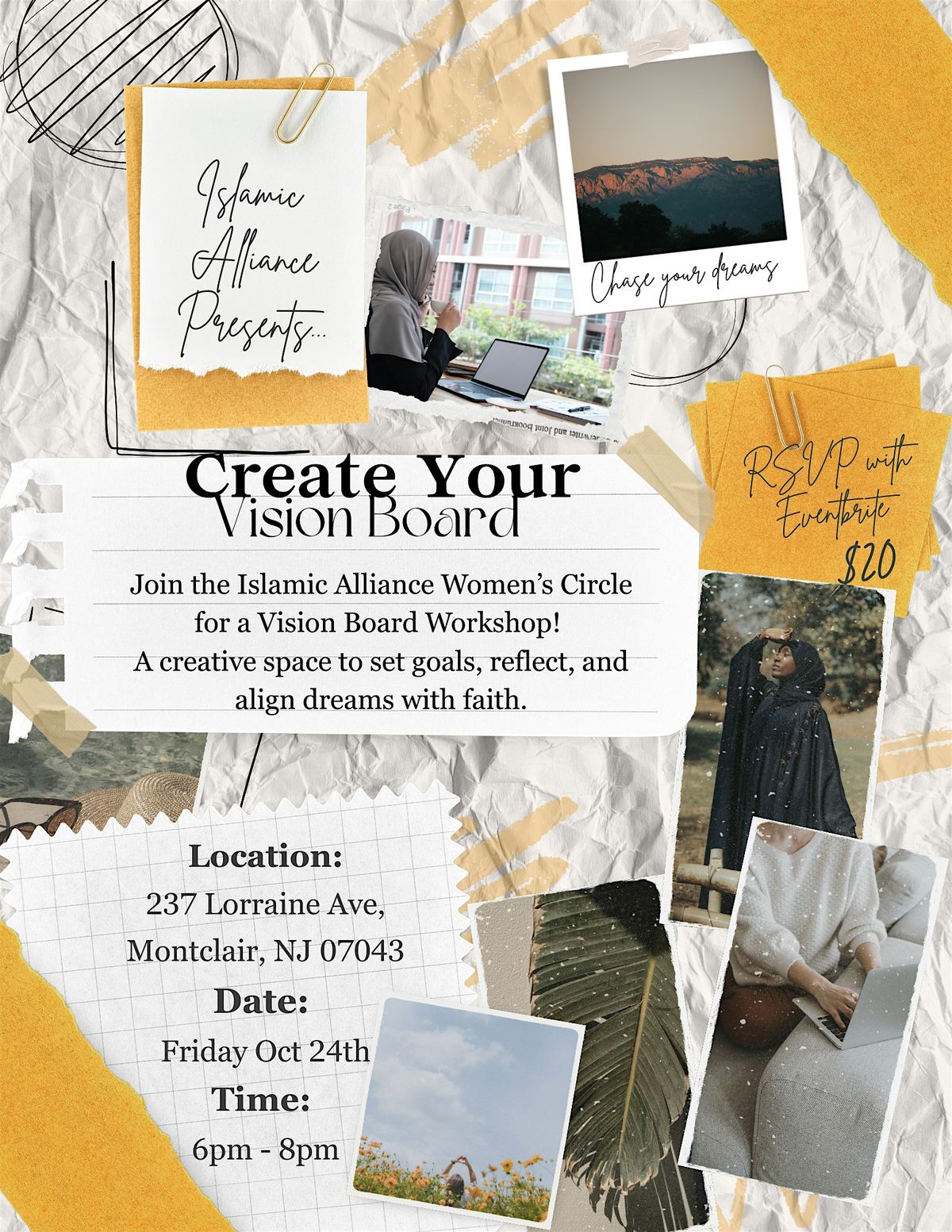 Faith & Focus: Vision Board Experience