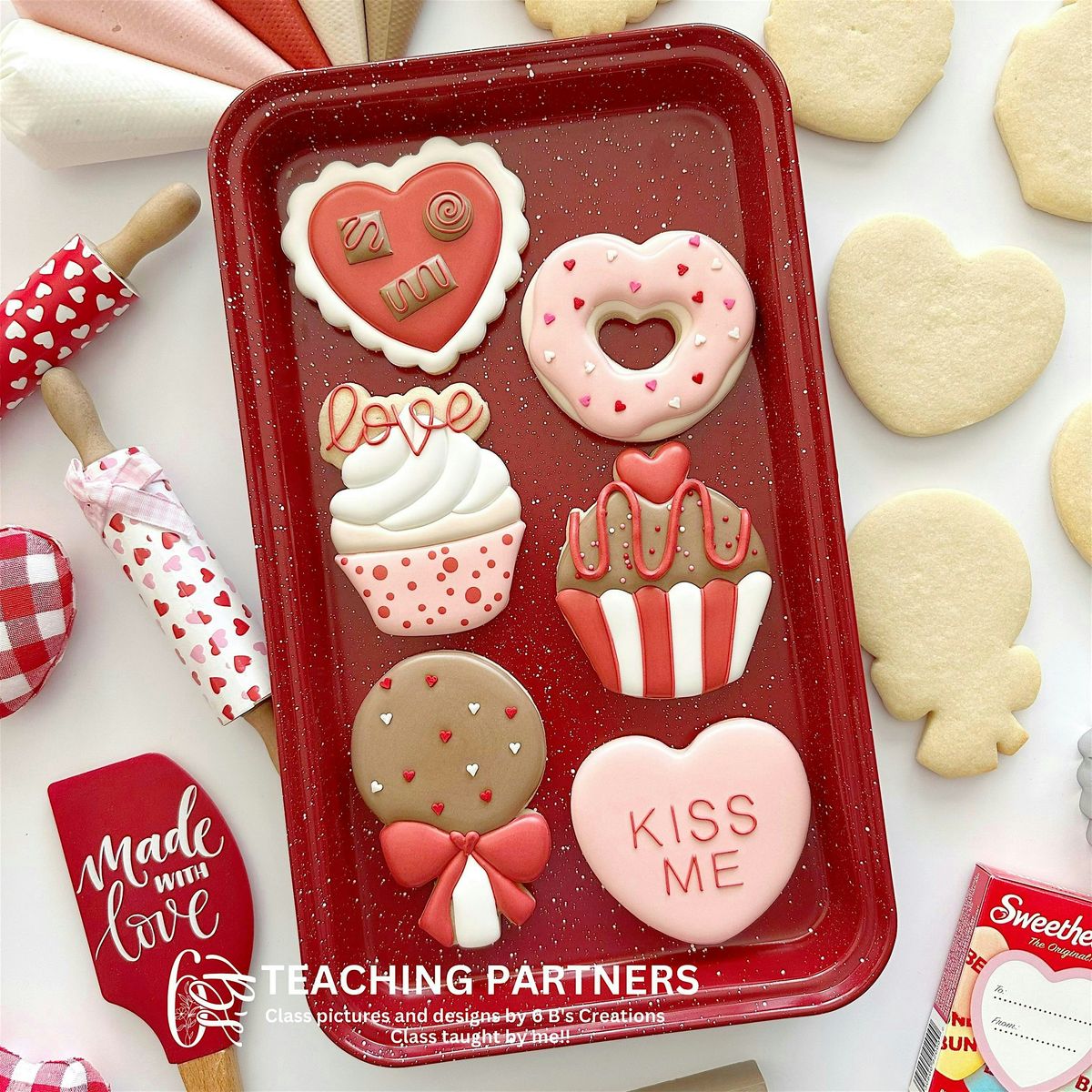 Valentine\u2019s Day Treats Cookie Decorating Class at Berkley Beer