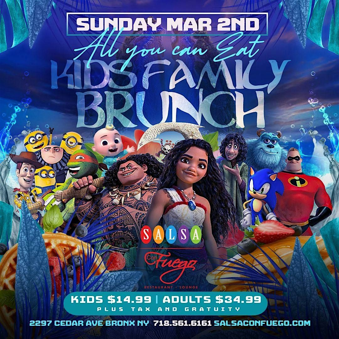 Kids Family Brunch  All You Can Eat