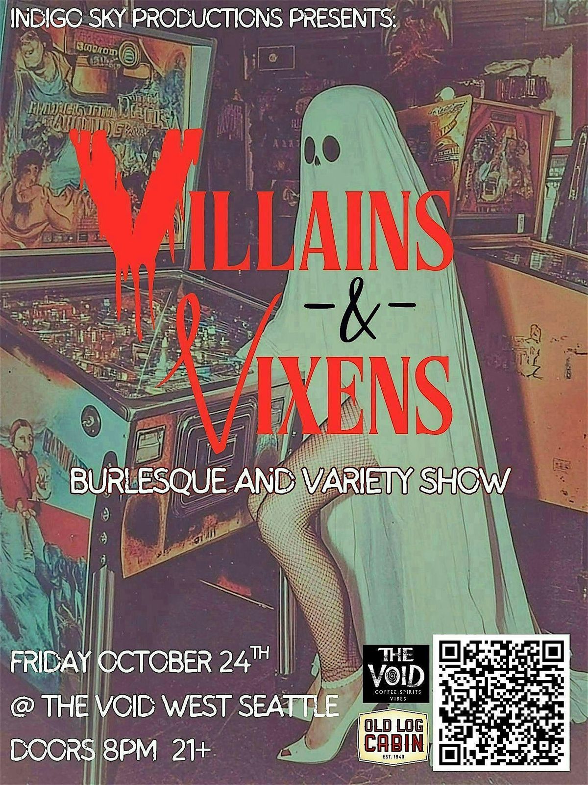 Villains and Vixens burlesque show