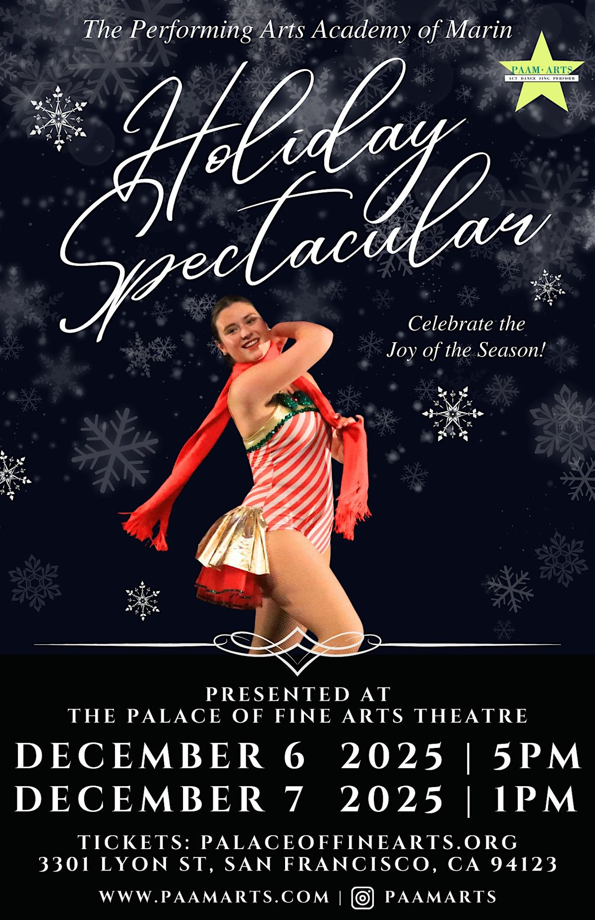 PAAM\u2019s Holiday Spectacular - Saturday, December 6th