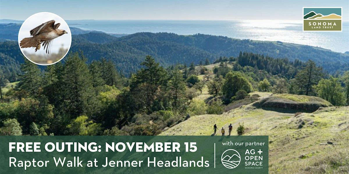 Raptor Walk at Jenner Headlands 11-15-25