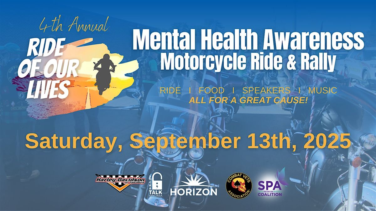 Ride of Our Lives 2025 | Mental Health Awareness Event