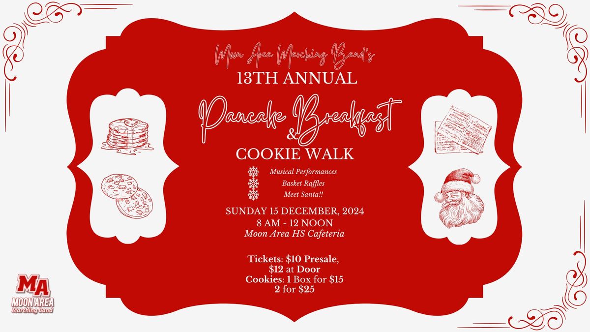 Moon Band's 13th Annual Pancake Breakfast and Cookie Walk