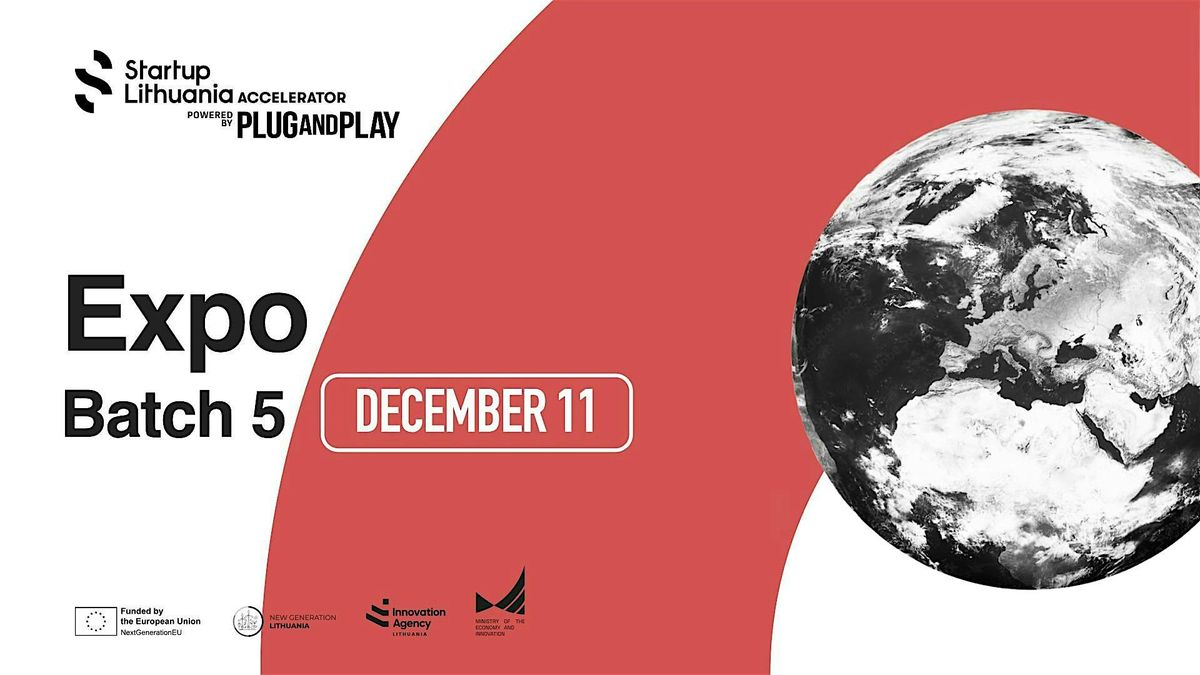 Startup Lithuania Accelerator Expo