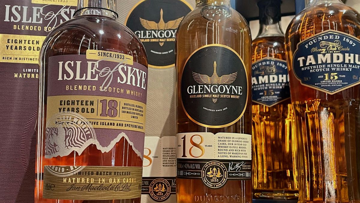 Free Whisky Tasting: Tamdhu, Glengoyne, Isle of Skye 18