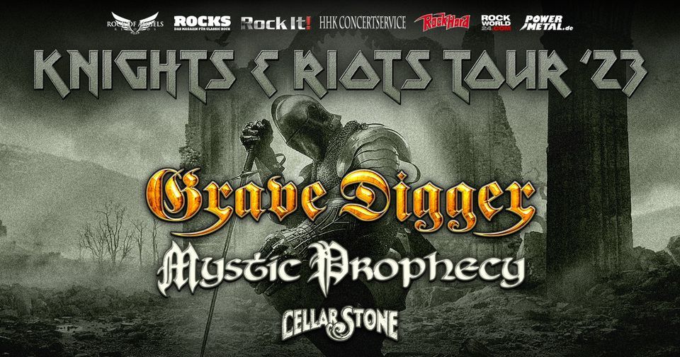 Grave Digger + Mystic Prophecy + Cellar Stone l Backstage M\u00fcnchen