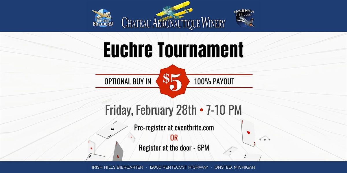 Euchre Tournament - FREE!