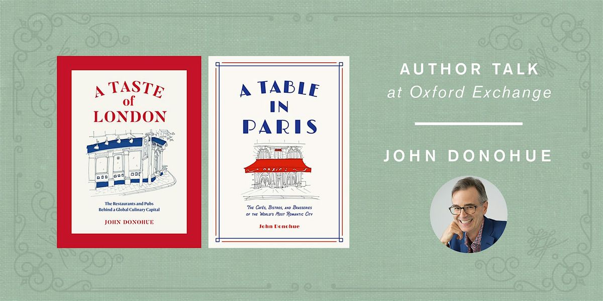 John Donohue| Artist and Founder of All the Restaurants Signing and Talk