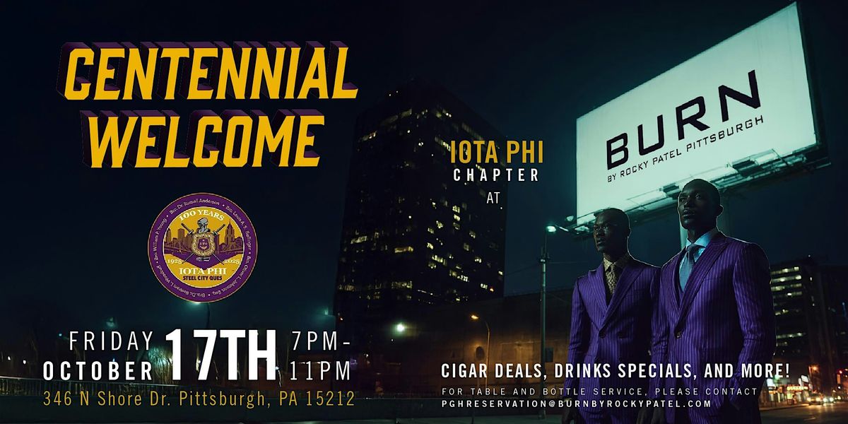 IOTA PHI Chapter at BURN \/\/ BURN Pittsburgh