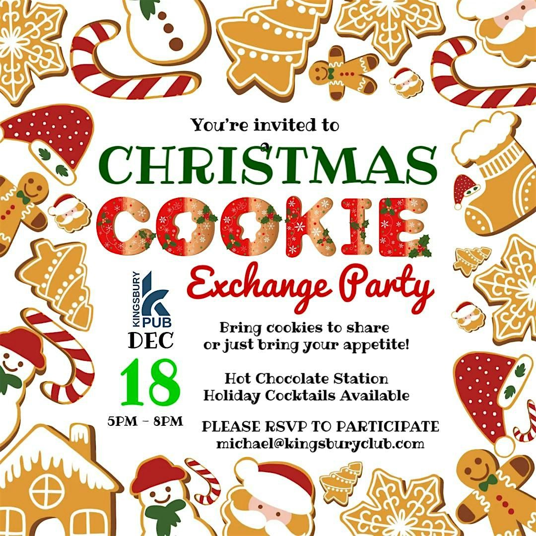 CHRISTMAS COOKIE EXCHANGE PARTY