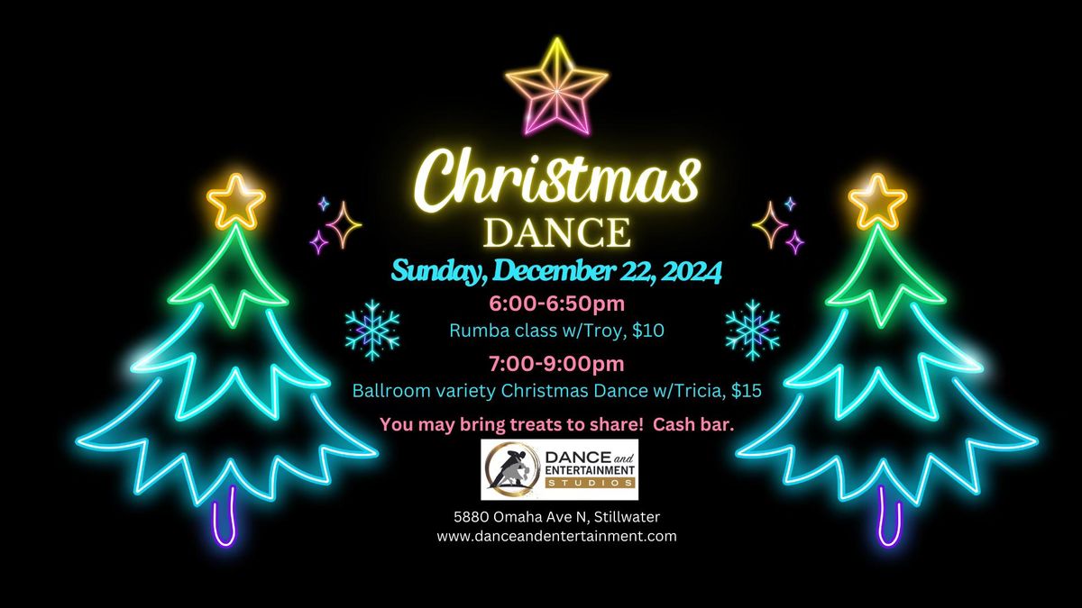 Sun. 12\/22\/24 Ballroom variety Christmas Dance!