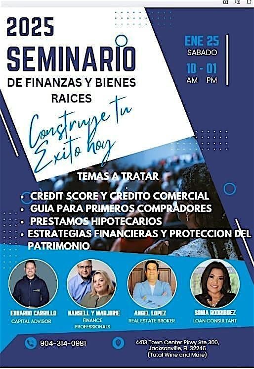 Seminario de Finanzas y Bienes Raices