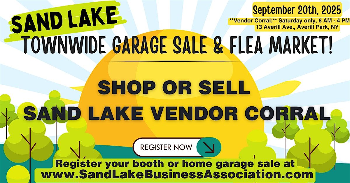 Sand Lake Townwide Garage Sale and Flea Market