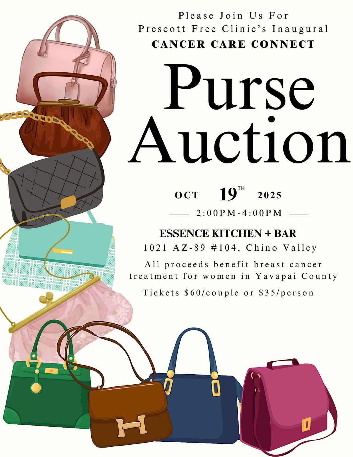 Cancer Care Connect Purse Auction
