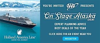 You're Invited! AAA Presents On Stage Alaska with Holland America