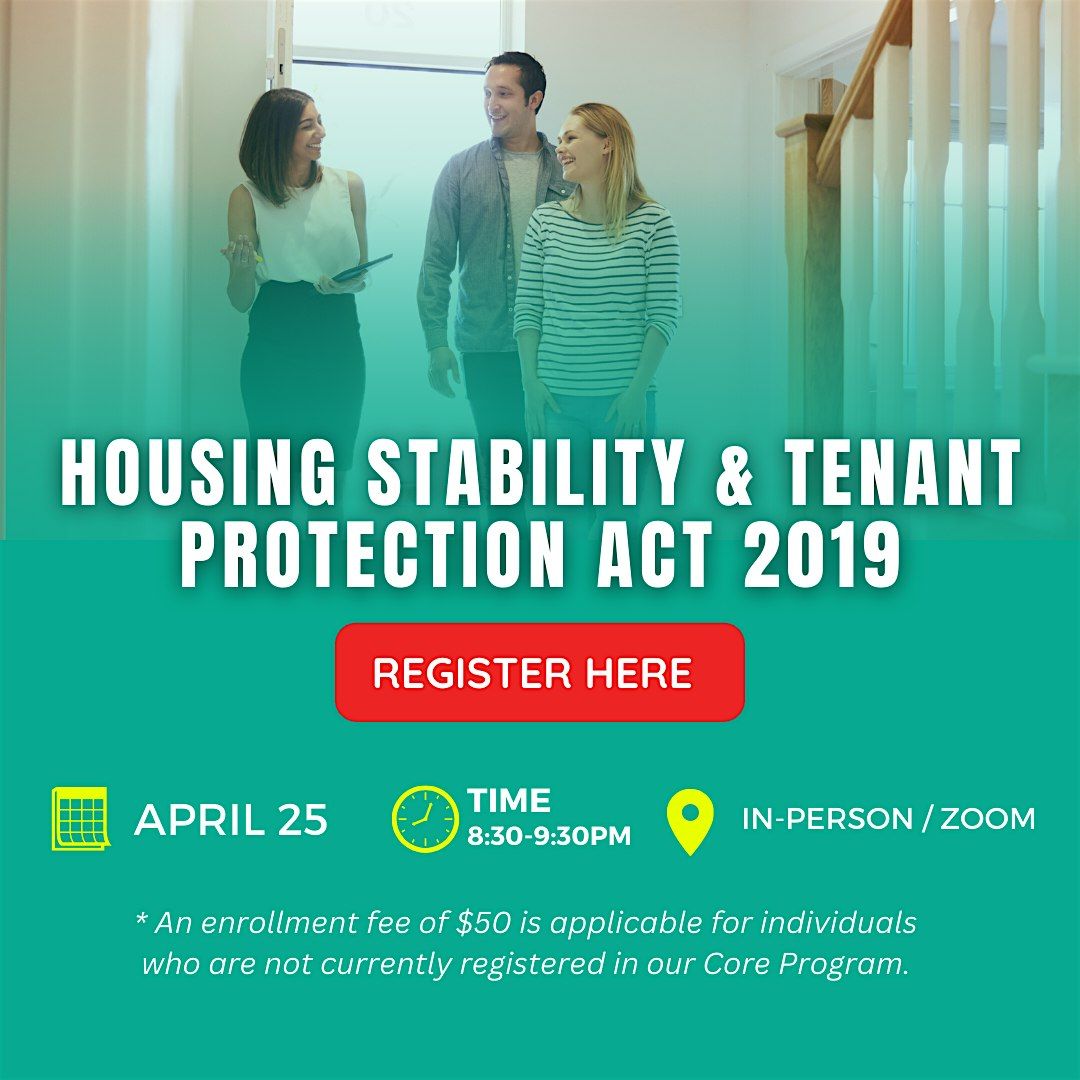 Housing Stability & Tenant Protection Act 2019