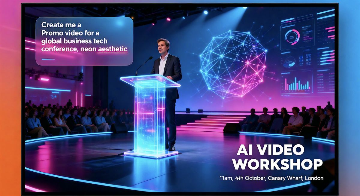 Create Your First AI Promo Video \u2013 Beginner Workshop