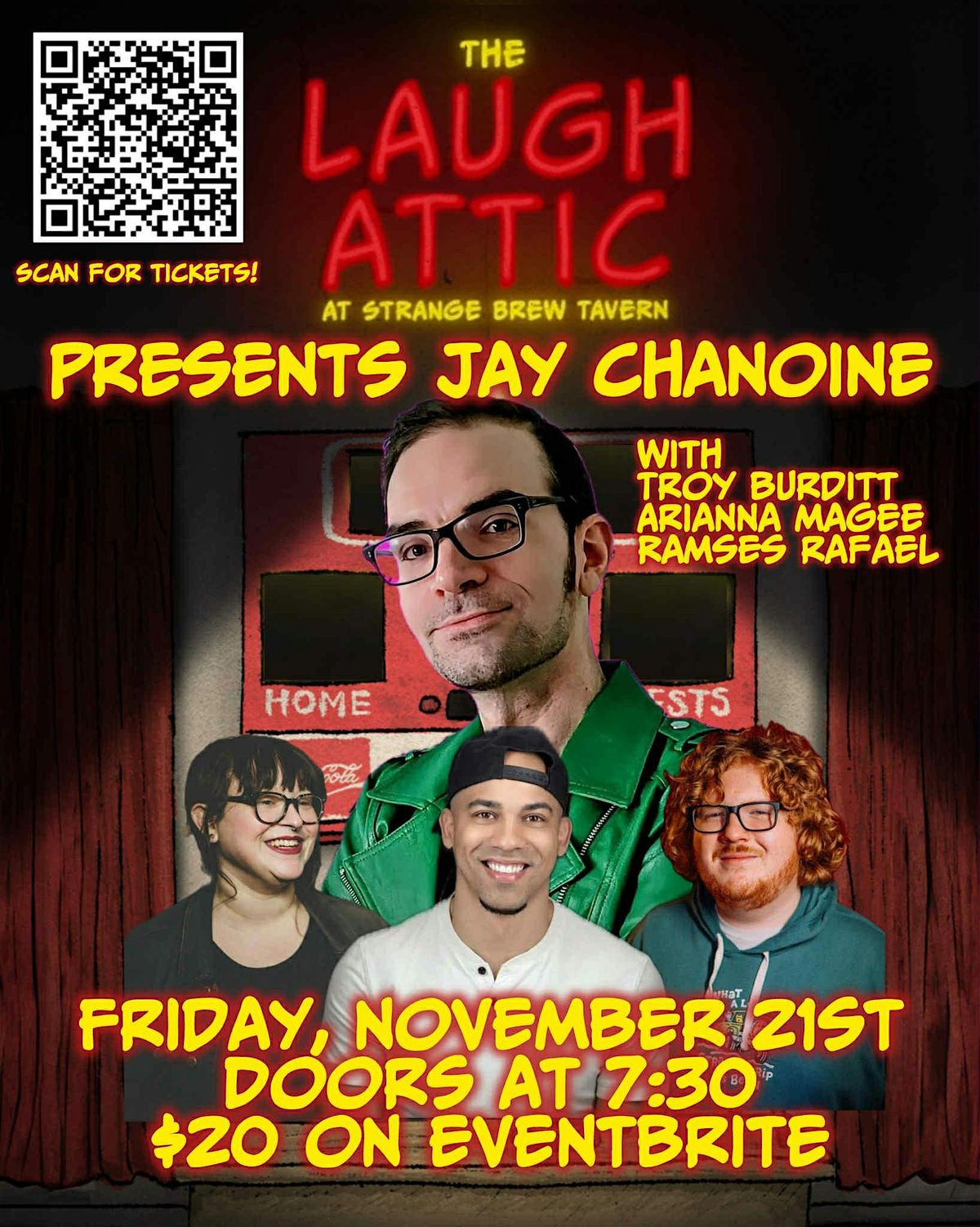 Laugh Attic Presents Jay Chanoine